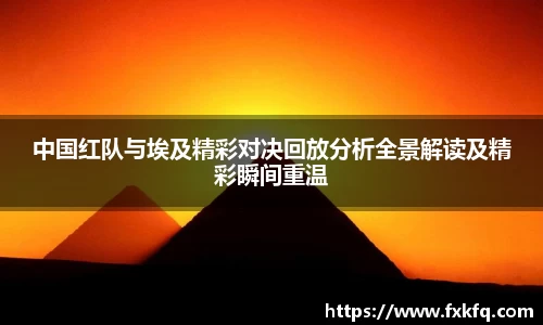 中国红队与埃及精彩对决回放分析全景解读及精彩瞬间重温